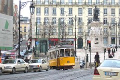 Lisbon, Praça Luis de Camões, 4. December 2005