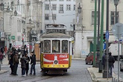 Lisbon, Praça da Figueira, 16. February 2010