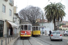 Lisbon,  Largo Portas do Sol, 16. February 2010