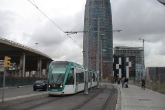 Barcelona (in front of Torre Agbar), 10. December 2008