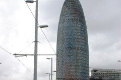 Barcelona (in front of Torre Agbar), 10. December 2008